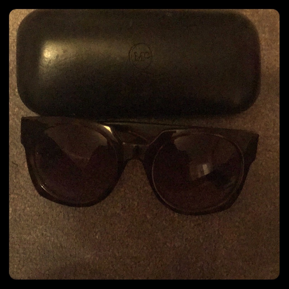 Alexander McQueen cat eye sunglasses